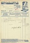 BESOLD & CO.,FÜRTH i. B.  1940.12.21
