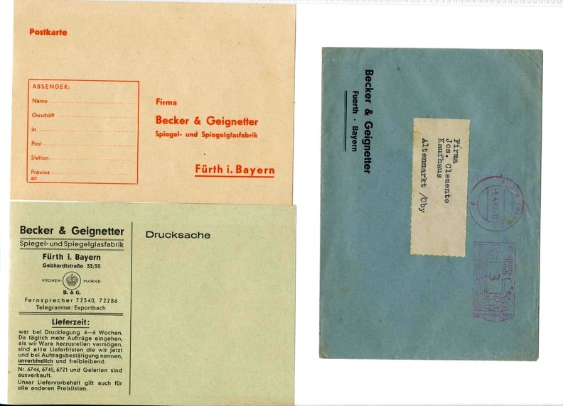Becker & Geignetter  Postkarten  1940.04.05.JPG