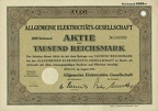 ALLGEMEINE ELEKTRIZITÄTS-GESELLSCHAFT von 1936  Nr.166988