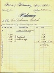 Böss & Hönning Spiegel-Fabrik  1910.10.10