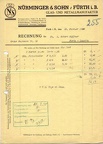 Nürminger & Sohn Glas-und Metallmanufaktur  1940.02.29
