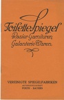 Vereinigte Spiegelfabriken Katalog  1925.10.14