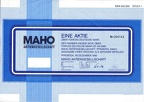 MAHO AG von 1986  Nr.004142