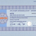 OTTO STUMP AG - NUERNBERG   50 DM von 1983  Nr. 005434