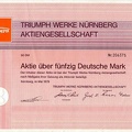 TRIUMPH WERKE NUERNBERG AG von 1978  Nr.206375