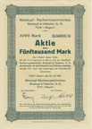 Weiskopf & Hetschko AG Fuerth i. Bayern von 1923  Nr.56089