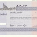 COLONIA AG 100 DM von 1991  Nr.500180