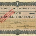 FRANKONIA AG von 1925  Nr.013878