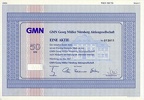 GMN Georg Mueller AG 50 DM  von 1987  Nr.013811