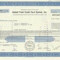 Default Proof Credit Card System, Inc. von 1987 Nr. DPW 0130