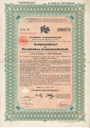 Goldpfandbrief der Zentralstadtschaft 8x  200 Goldmark von 1928  Nr.12047
