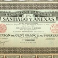 COMPAGNIE MINERE DE SANTIAG) Y ANEXAS von 1928  Nr.494,538