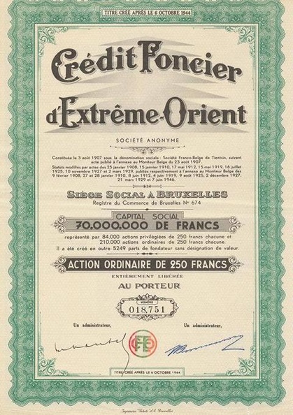 Crédit Foncier ´d Extréme-Orient von 1944  Nr.018,751.JPG