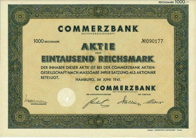 COMMERZBANK AG von 1941  Nr.090177.JPG
