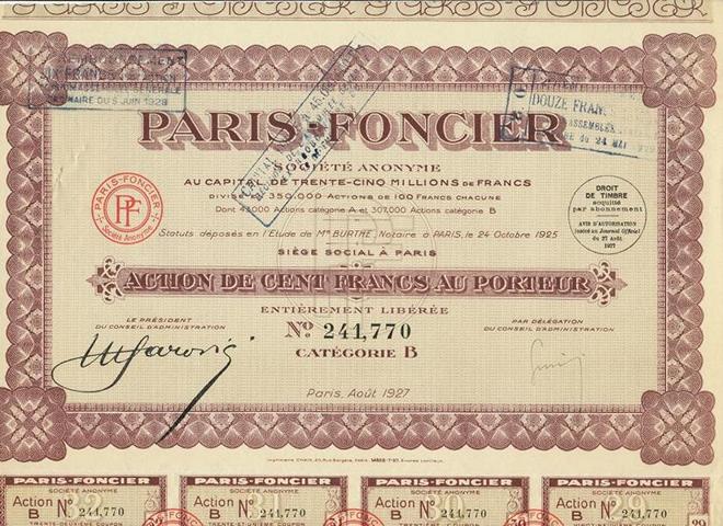 PARIS FONCIER  Nr.241,770